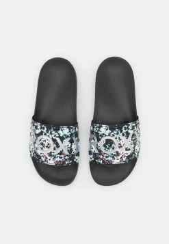 Roxy SLIPPY - Mules - White/black -Roxy Shop 40f16ecf21c34736a5c3399dd8a4efbd
