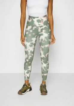 Roxy SUBLIME SUNSHINE PRINTED - Leggings - Deep Lichen Green
