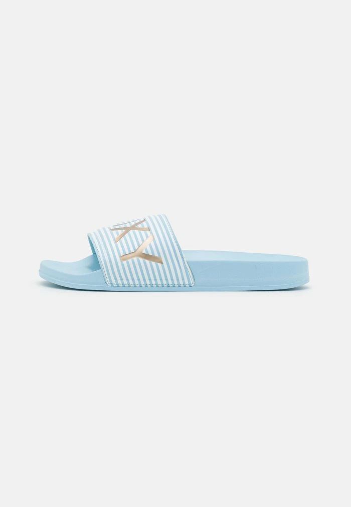 Roxy SLIPPY - Mules - Light Blue 4 Roxy SLIPPY - Mules - Light Blue - Image 2