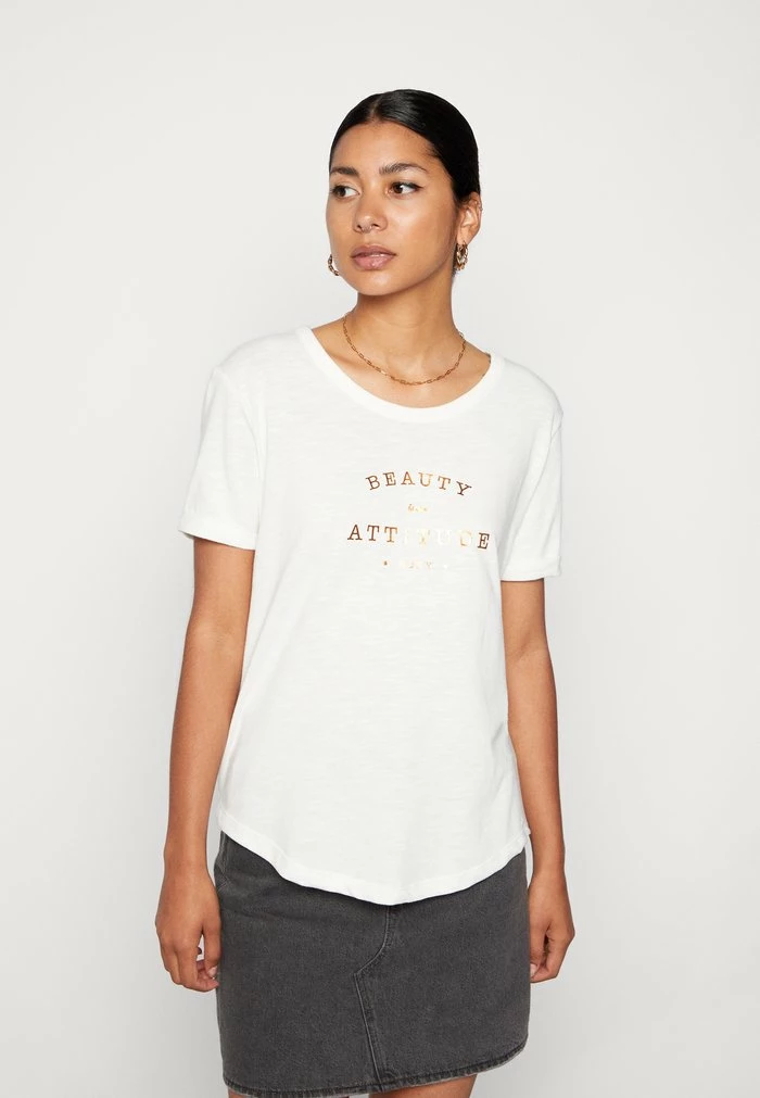 Roxy OCEAN AFTER - Print T-shirt - White 3 Roxy OCEAN AFTER - Print T-shirt - White