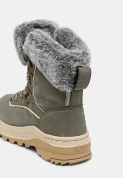 Roxy YUMA - Winter Boots - Olive -Roxy Shop 47cdcce6852440c393e199f804382d68