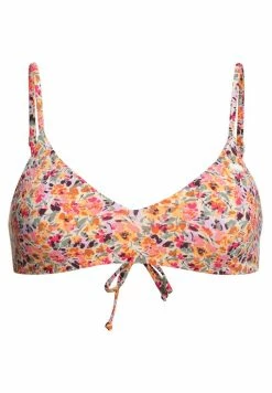 Roxy BRALETTE - Bikini Top - Pastel Rose Swept Up Floral -Roxy Shop 4997f202d1ff4a0db8a7aad6b4021c70
