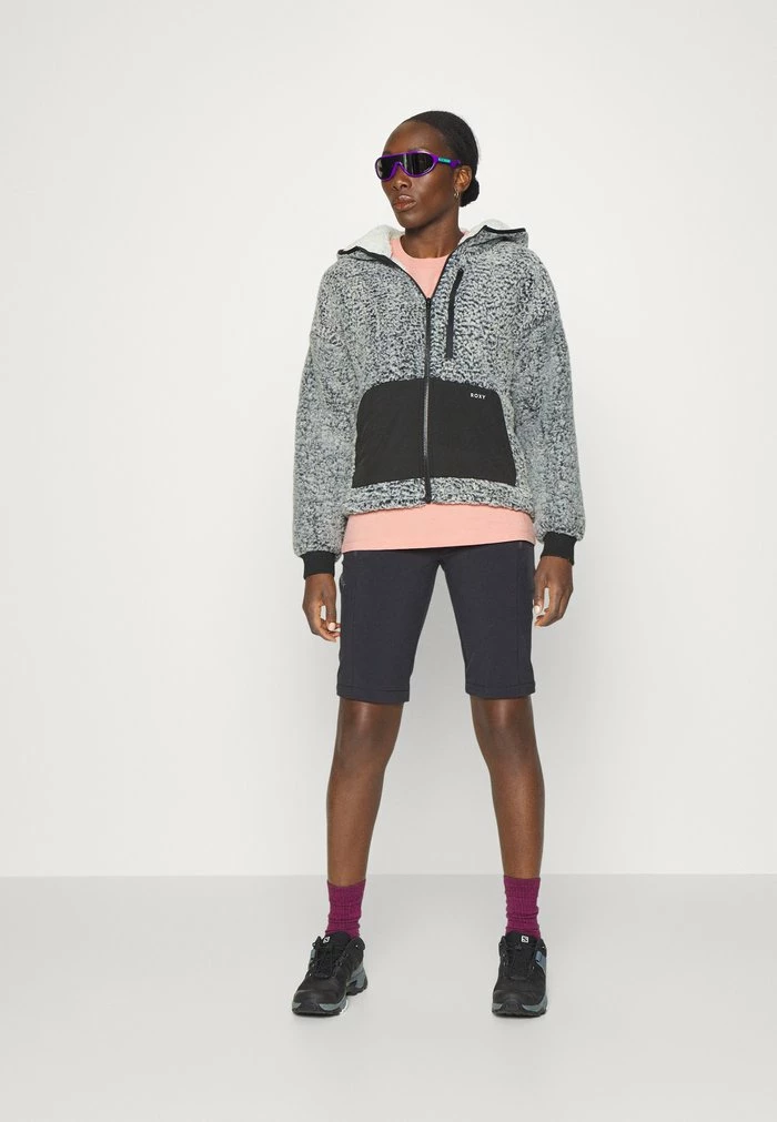 Roxy STORM DANCE - Fleece Jacket - Anthracite 4 Roxy STORM DANCE - Fleece Jacket - Anthracite - Image 2