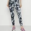 Roxy SUBLIME SUNSHINE PRINTED - Leggings - Black -Roxy Shop 50ccc2a41ec2472281d415b99fdb2834
