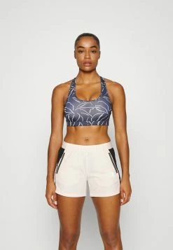 Roxy BACK TO YOU PRINTED - Medium Support Sports Bra - Mood Indigo