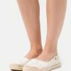 Roxy CORDOBA - Espadrilles - Beige/white -Roxy Shop 51cf78f5ad9f431abd6f0c021d3fd680