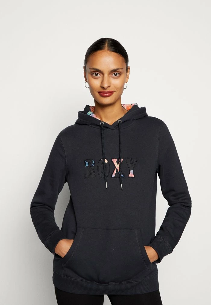 Roxy RIGHT ON TIME - Sweatshirt - Black 6 Roxy RIGHT ON TIME - Sweatshirt - Black - Image 4