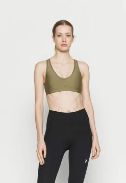 Roxy HEROS - Medium Support Sports Bra - Covert Green