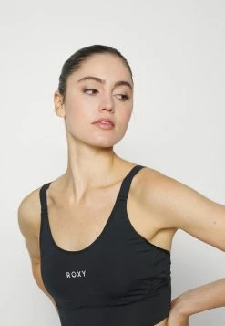 Roxy BOOGIE GIRL - Medium Support Sports Bra - Anthracite -Roxy Shop 592884acc0cf40d493d6827e3079b63f