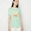 Roxy BAILING DREAM - Print T-shirt - Green -Roxy Shop 59a0c5006af641bbadd5e11339d23023