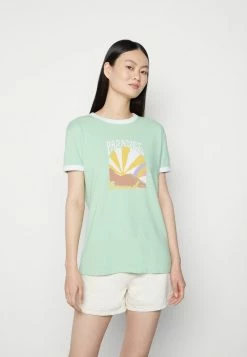 Roxy BAILING DREAM - Print T-shirt - Green