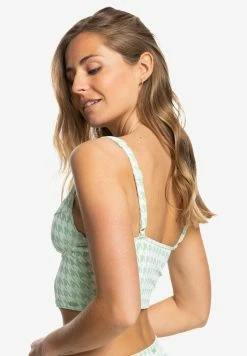 Roxy CHECK IT - Bikini Top - Sprucetone Check It S -Roxy Shop 59ba5e5b007d4ffdbe58be8cfebc2ff6