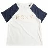 Roxy END OF THE DAY - Print T-shirt - Snow White