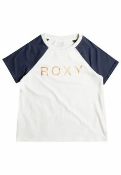 Roxy END OF THE DAY - Print T-shirt - Snow White