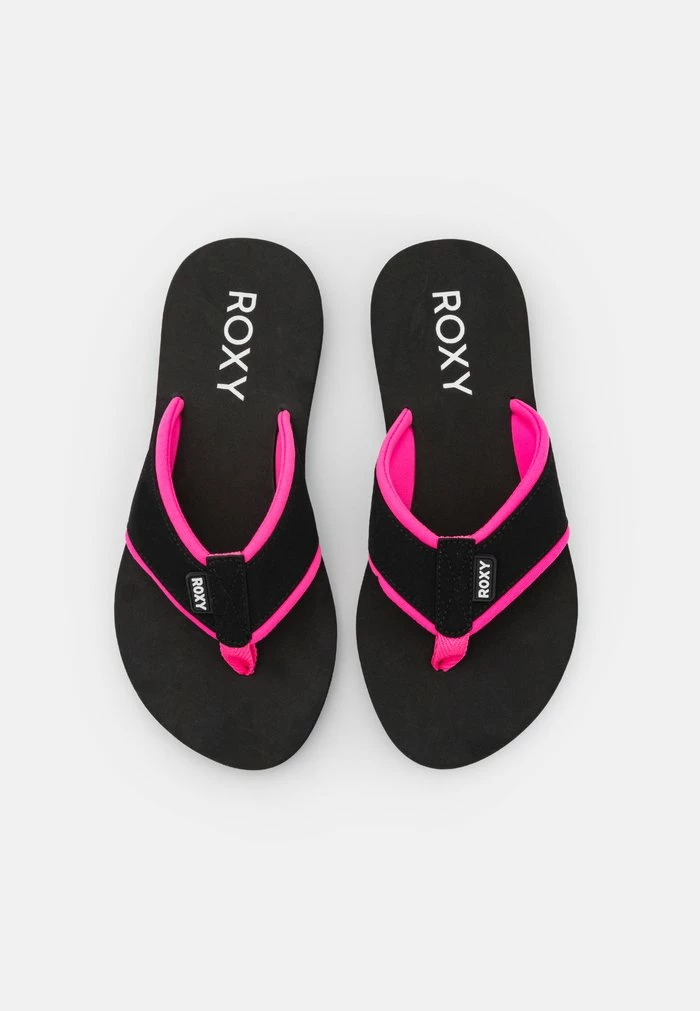 Roxy COASTIN - T-bar Sandals - Black/pink 8 Roxy COASTIN - T-bar Sandals - Black/pink - Image 6