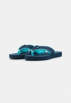 Roxy COASTIN - T-bar Sandals - Blue -Roxy Shop 5f29dc3b9603474e8a9dbb2d53df21ac
