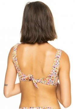 Roxy BRALETTE - Bikini Top - Pastel Rose Swept Up Floral -Roxy Shop 5fad144288e04254aa16ce70bb7c1c38
