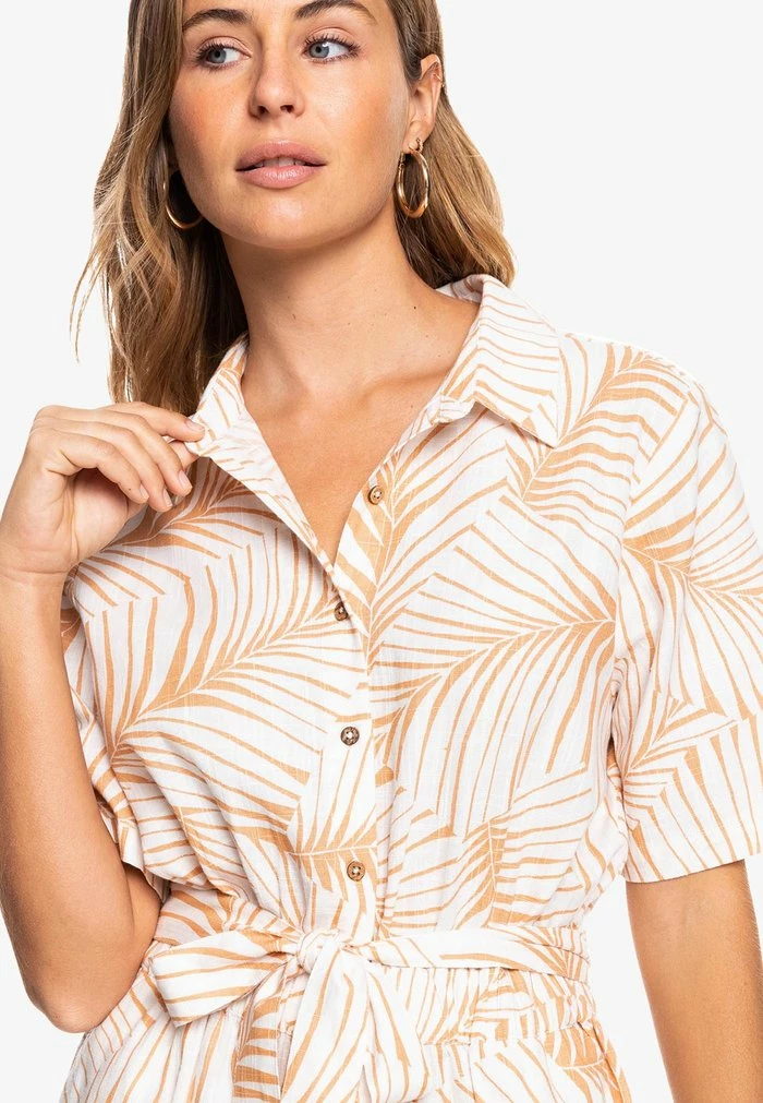 ROXY - Jumpsuit - Toast Palm Tree Dreams 6 ROXY - Jumpsuit - Toast Palm Tree Dreams - Image 4