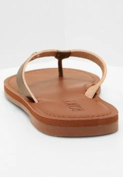 Roxy JANEL - T-bar Sandals - Brown -Roxy Shop 641298b8cf264fc6bc9728a273d9a4da