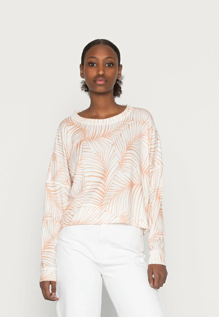 Roxy CURRENT MOOD CREW - Long Sleeved Top - Toast Palm Tree Dreams 3 Roxy CURRENT MOOD CREW - Long Sleeved Top - Toast Palm Tree Dreams