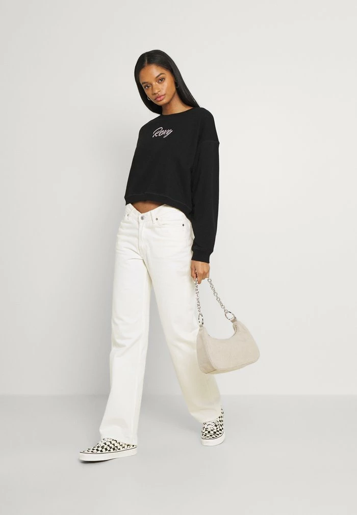 Roxy BREAK AWAY CREW - Sweatshirt - Anthracite 4 Roxy BREAK AWAY CREW - Sweatshirt - Anthracite - Image 2