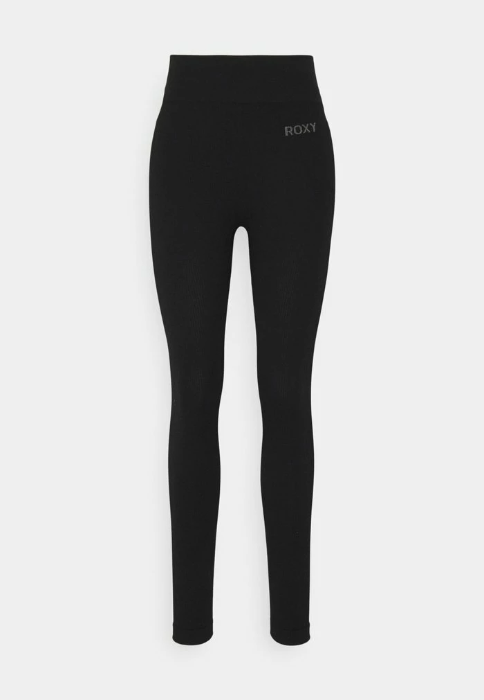 Roxy LEAVE A LITTLE LOVE - Leggings - True Black 7 Roxy LEAVE A LITTLE LOVE - Leggings - True Black - Image 5