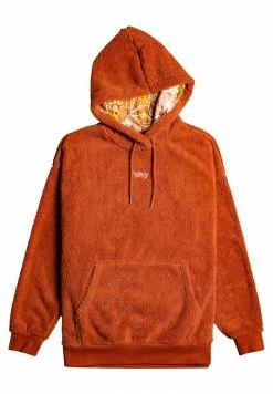 Roxy CALL ME - Fleece Jumper - Brown