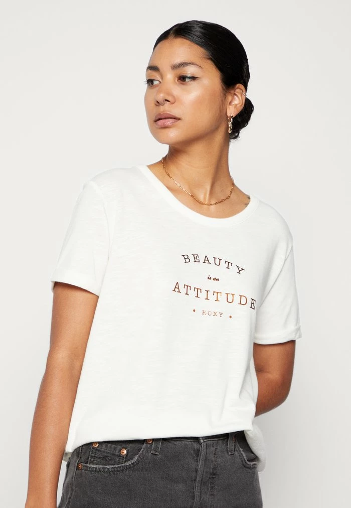 Roxy OCEAN AFTER - Print T-shirt - White 6 Roxy OCEAN AFTER - Print T-shirt - White - Image 4