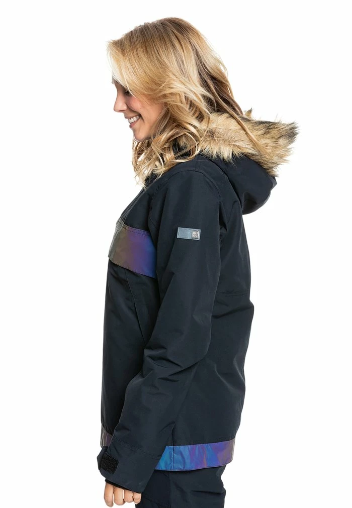 Roxy SHELTER - Snowboard Jacket - True Black 6 Roxy SHELTER - Snowboard Jacket - True Black - Image 4