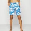 Roxy PRINTED BASIC - Swimming Shorts - Blue -Roxy Shop 668a3a3cd8884b0c8cc994ffc02328a8