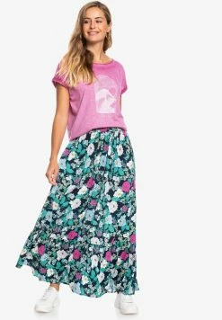 Roxy SUMMERTIME HAPPINESS - Print T-shirt - Pink Guava -Roxy Shop 66a91e04d1464b4384a757d9b1c19491