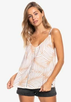 Roxy GOT TO BE REAL - Top - Toast Palm Tree Dreams