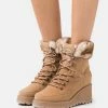 Roxy KENZIE - Wedge Ankle Boots - Tan -Roxy Shop 6780878c21bc45df8e0af329d9cebcd7