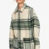 Roxy Short Coat - Tapioca Olan Plaid 1 Roxy Short Coat - Tapioca Olan Plaid -Roxy Shop 6857754bfdaa46f990c641a787dd3cb4