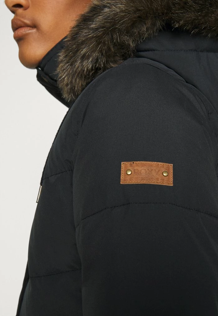 Roxy ELLIE - Winter Coat - True Black 8 Roxy ELLIE - Winter Coat - True Black - Image 6
