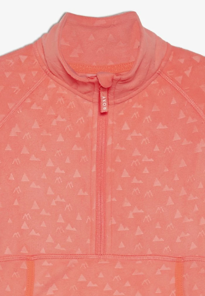 Roxy CASCADE GIRL - Fleece Jumper - Living Coral 6 Roxy CASCADE GIRL - Fleece Jumper - Living Coral - Image 4
