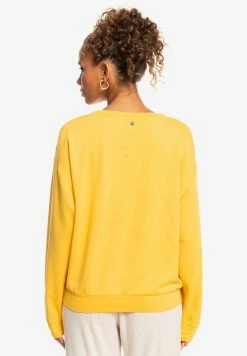 Roxy SURFING BY MOONLIGHT D - Sweatshirt - Yolk Yellow -Roxy Shop 69b4297694454aa39942679f78f2000e
