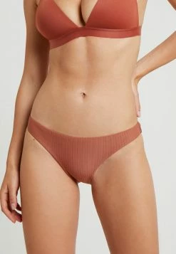 Roxy SISTERS MOD BOTTOM - Bikini Bottoms - Copper Brown