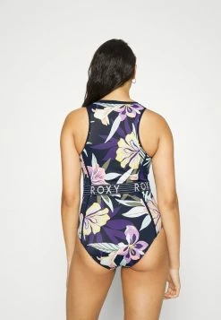 Roxy ACTIVE TECH ONE PIECE - Swimsuit - True Black -Roxy Shop 6bf3613fc4384595af277f7250b07edb
