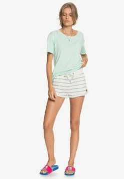 Roxy Shorts - Snow White Horiz Will Stripes 8 Roxy Shorts - Snow White Horiz Will Stripes -Roxy Shop 6c855cd37ed84bd1a0f74cedfadac27f