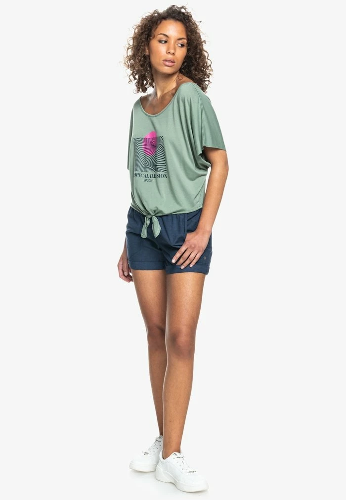 Roxy Print T-shirt - Sea Spray 4 Roxy Print T-shirt - Sea Spray - Image 2