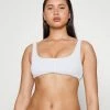 Roxy LOVE BRALETTE - Bikini Top - Bright White