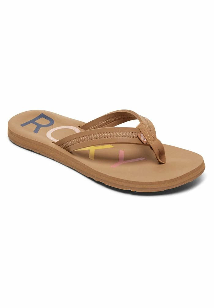 Roxy VISTA III - T-bar Sandals - Tan 3 Roxy VISTA III - T-bar Sandals - Tan
