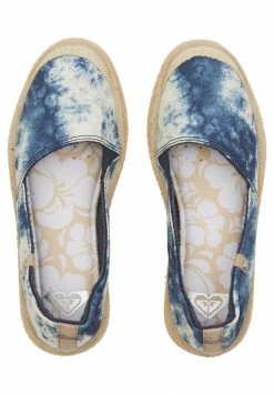 Roxy CORDOBA - Espadrilles - Navy/white -Roxy Shop 6f9f95a20f034fb2befb2c6f5997f85e