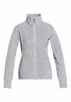 Roxy HARMONY - Fleece Jacket - Heather Grey -Roxy Shop 6fd0cf4cb63640b9abf9308728a04ada