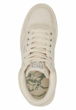 Roxy HARPER MID - High-top Trainers - Off White -Roxy Shop 7091678b8bd043498794dd759e7d5447