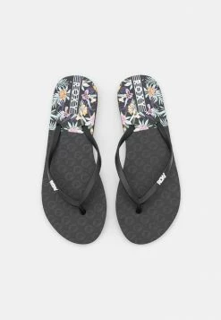 Roxy VIVA PRINTED - Pool Shoes - Black -Roxy Shop 73d9e0925c654da792d00e8c885f17f5