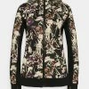 Roxy FROST PRINTED - Zip-up Sweatshirt - True Black