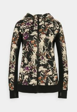 Roxy FROST PRINTED - Zip-up Sweatshirt - True Black