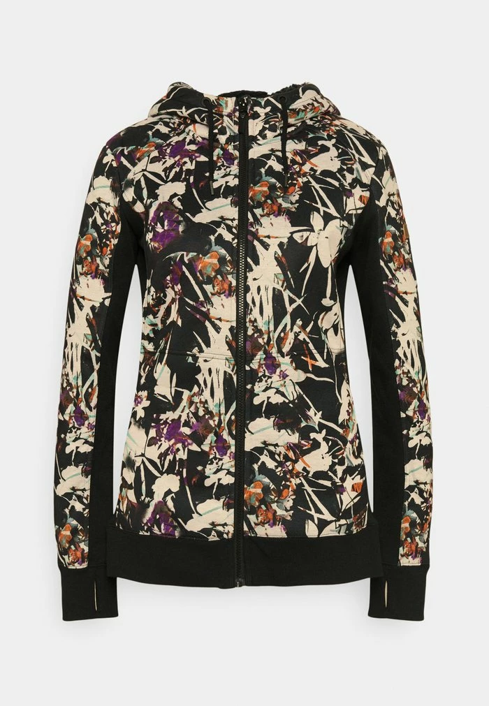 Roxy FROST PRINTED - Zip-up Sweatshirt - True Black 3 Roxy FROST PRINTED - Zip-up Sweatshirt - True Black